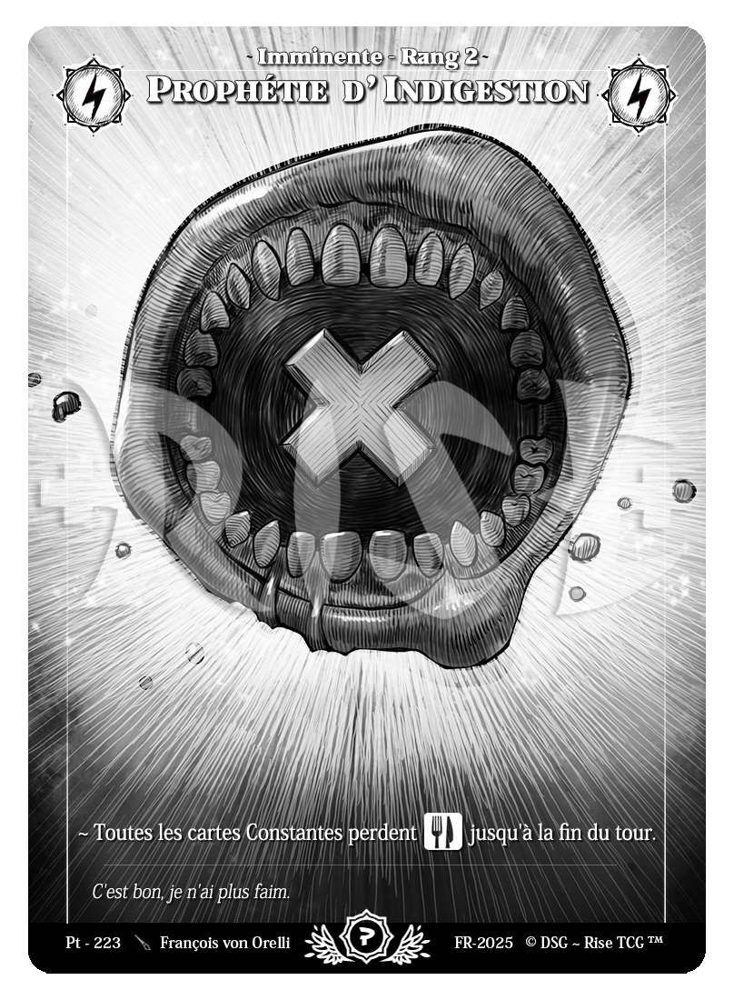 Prophétie d'Indigestion