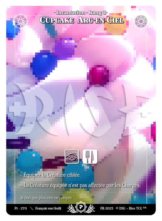 Cupcake Arc-En-Ciel